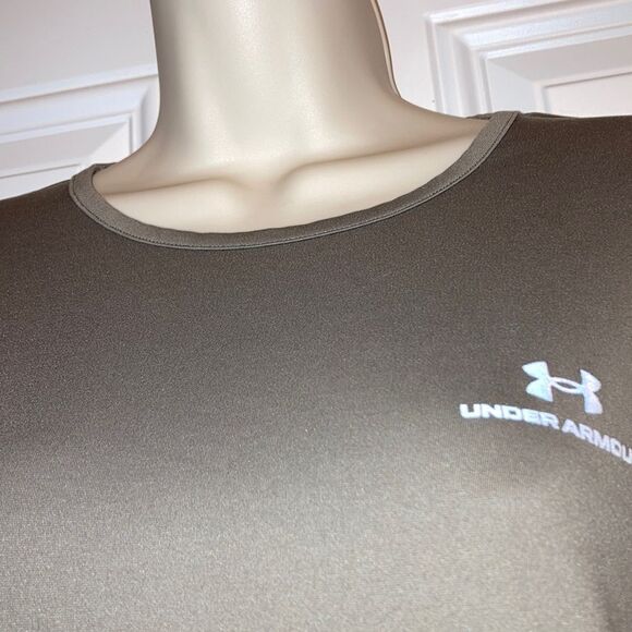 UNDER ARMOUR Campus Oversize Lifestyle Gray Grey T Shirt Womens Large - Picture 3 of 14